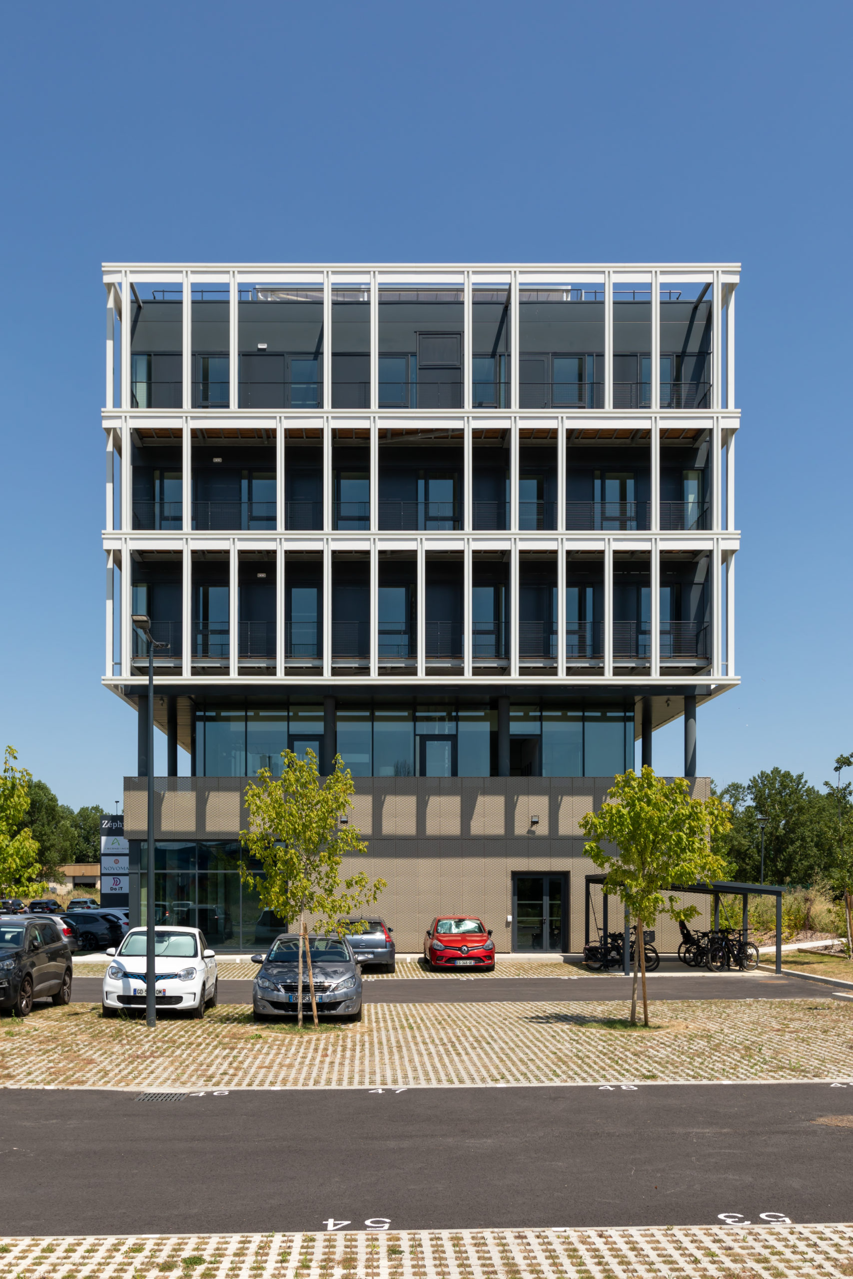 bâtiment le Zéphyr vue côté extérieur